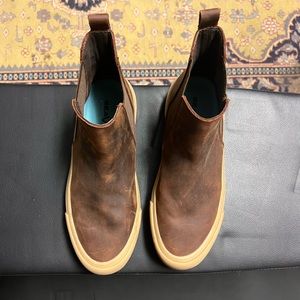 Seavees Welly half boot leather